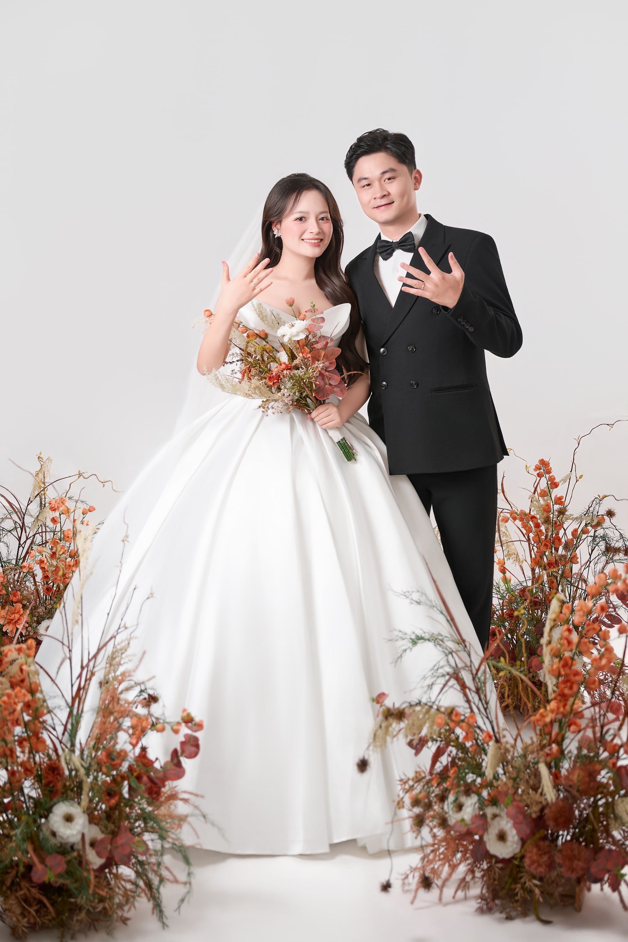 Diệu Thuý và Văn Thắng, bộ ảnh hoa khô, ảnh 1